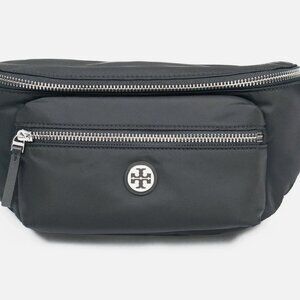 NWT TORY BURCH NYLON BELT BAG FANNY PACK SLING BLACK $265